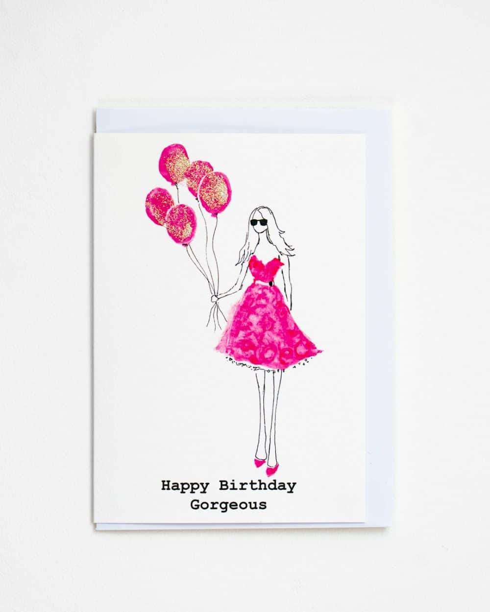 Happy Birthday Gorgeous A6 Card Eco Friendly Products
