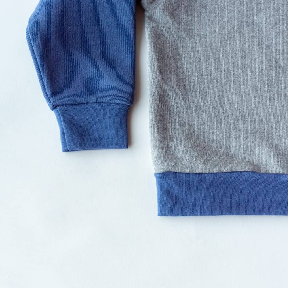 Kit Clothing Organic Cotton Blue Sweatshirt