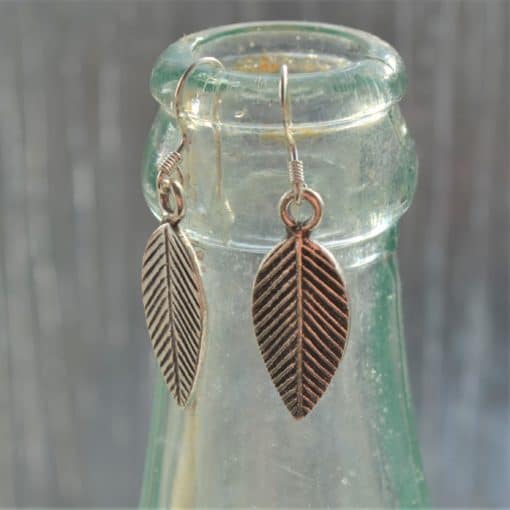 Ilana Leaf Earrings. Unusual Jewellery. Fair Trade. E107B 510X510 1 Eco Friendly Products