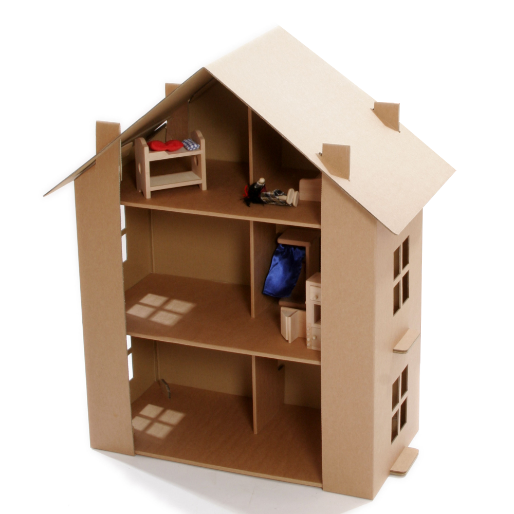 Cardboard Dolls House Eco Friendly Products
