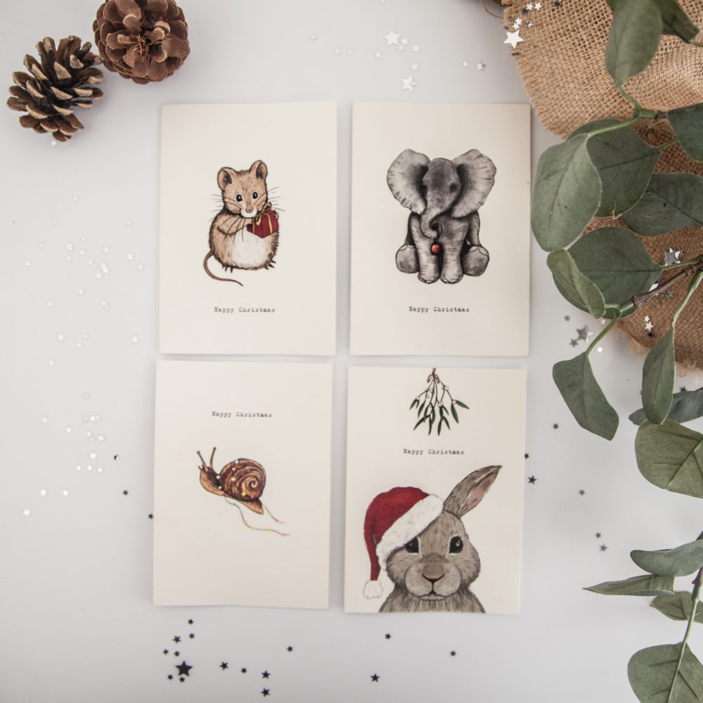 Animal Friends Christmas Scaled Eco Friendly Products